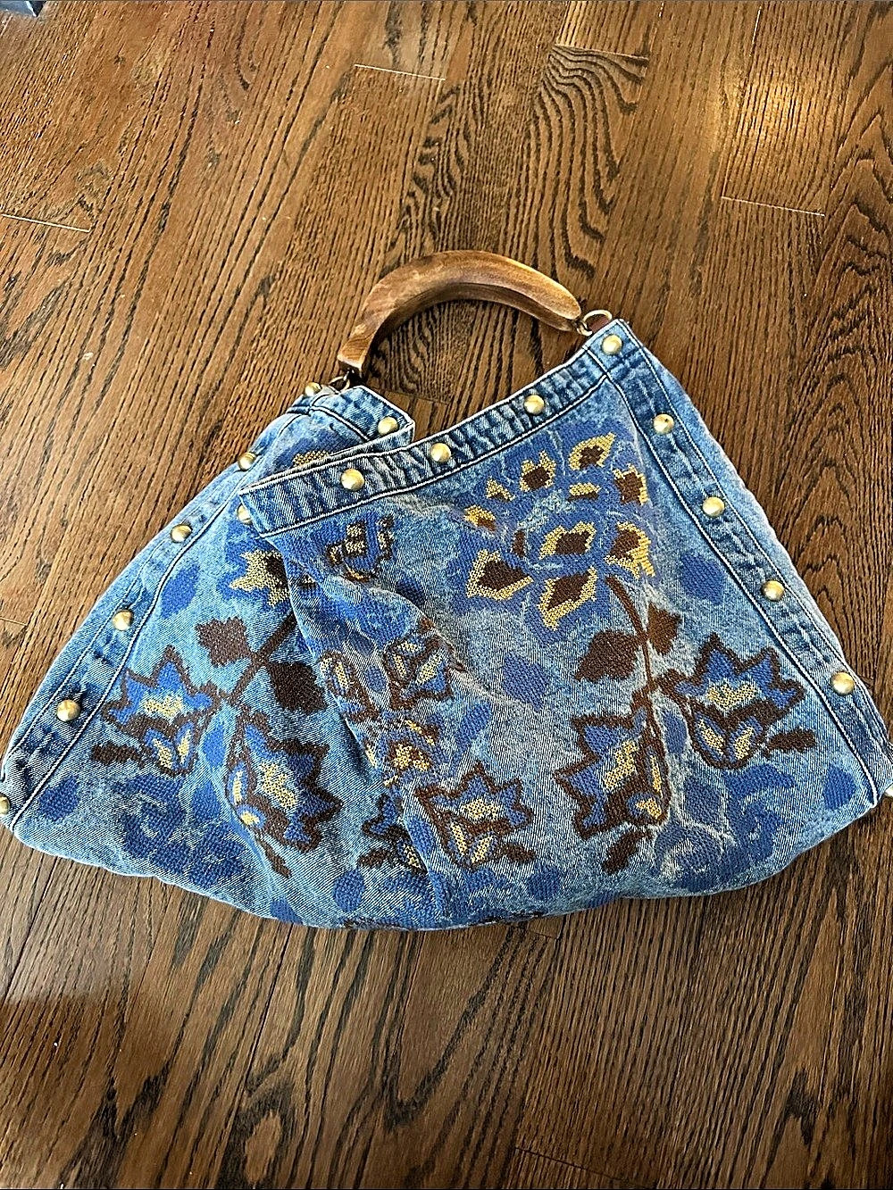 FARM Rio Studded Hobo Bag